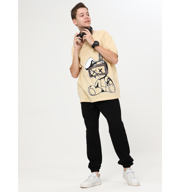 футболка, бежевая