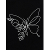Сумка-шоппер, черный, 15773 (Бабочка)